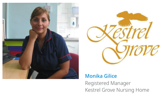 Monika Grace Registered Manager - Kestrel Grove Nursing Home